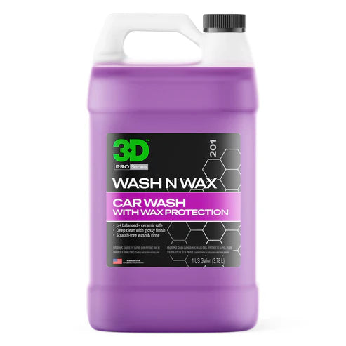 3D Wash N Wax Car Wash Soap