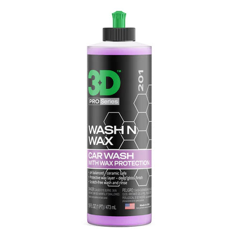 3D Wash N Wax Car Wash Soap
