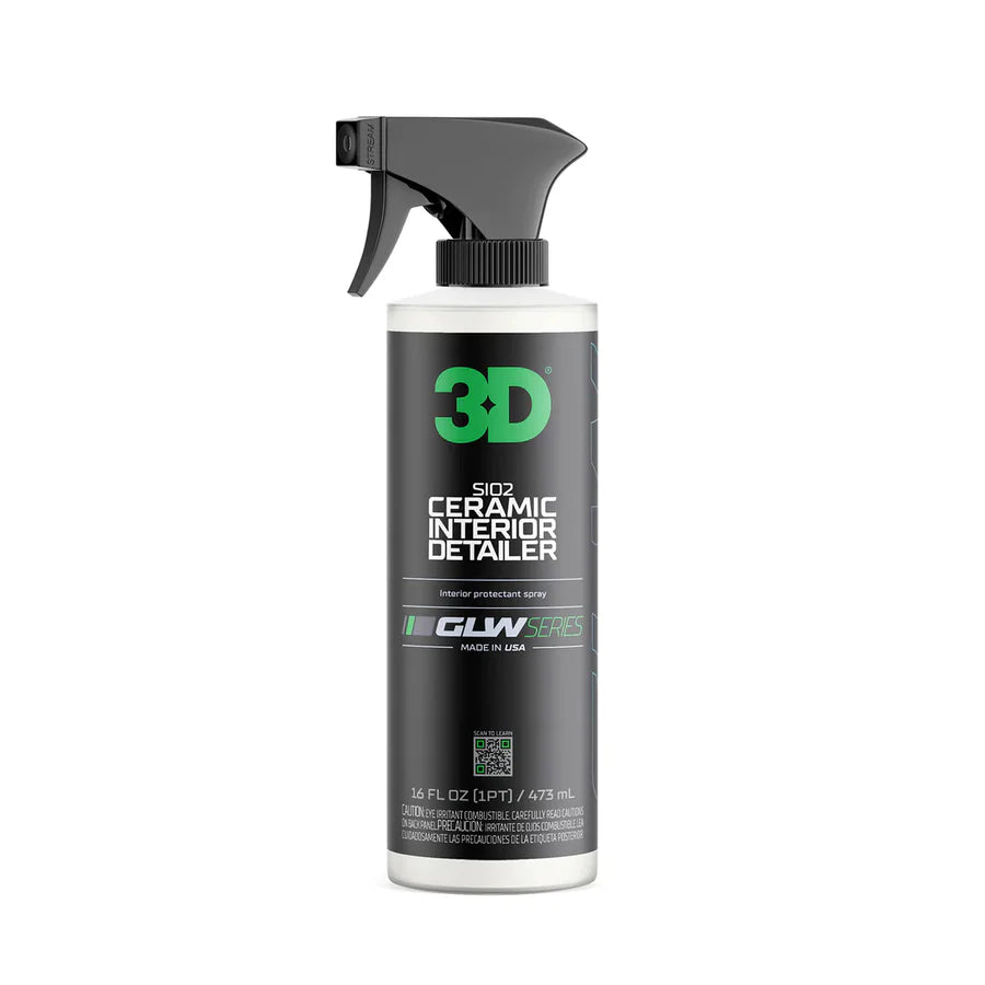 3D GLW Series SiO2 Ceramic Interior Detailer - 473ml / 1.89L