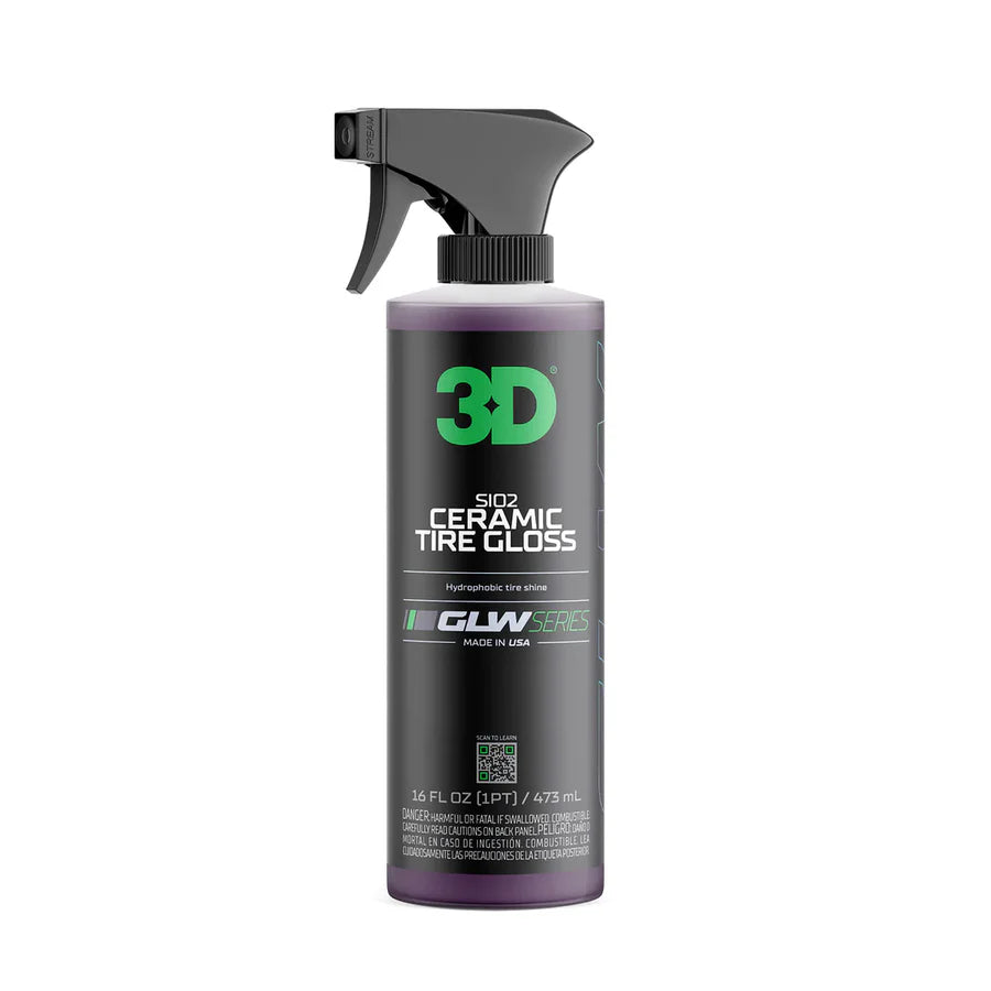 3D GLW SIO2 Ceramic Tire Gloss - 473mL / 1.89L