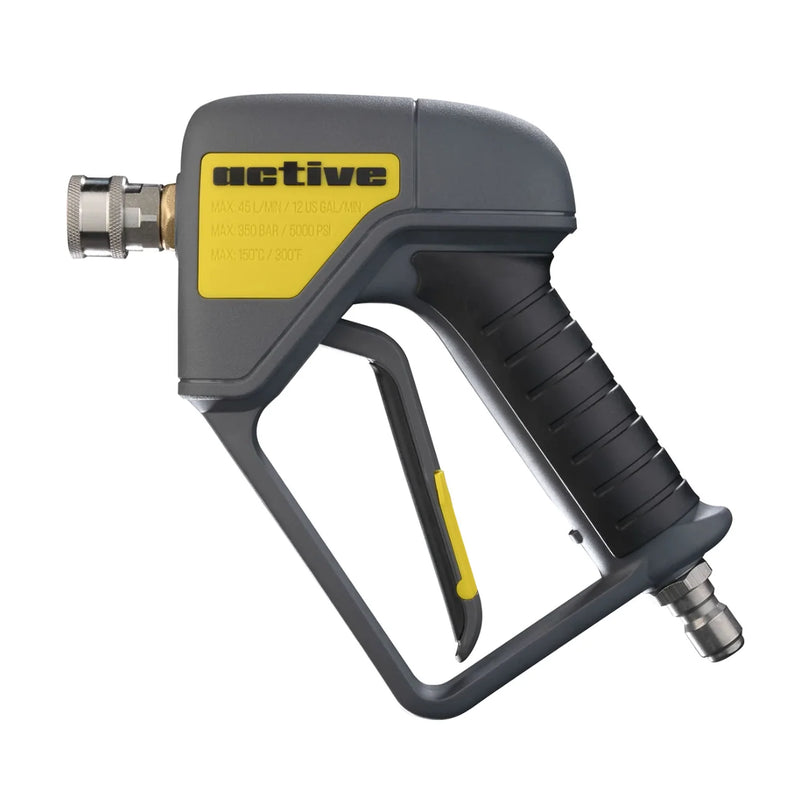 Active premium swivel pressure washer gun