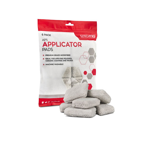 Gtechniq AP5 Microfibre Applicator Pad 6 Pack