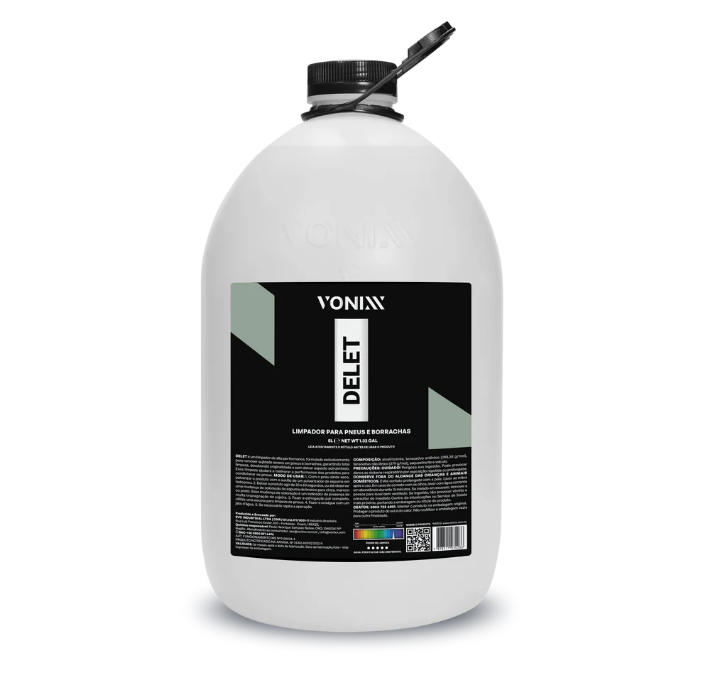 Vonixx Delet - Tyre and Rubber Cleaner 500ml/5L