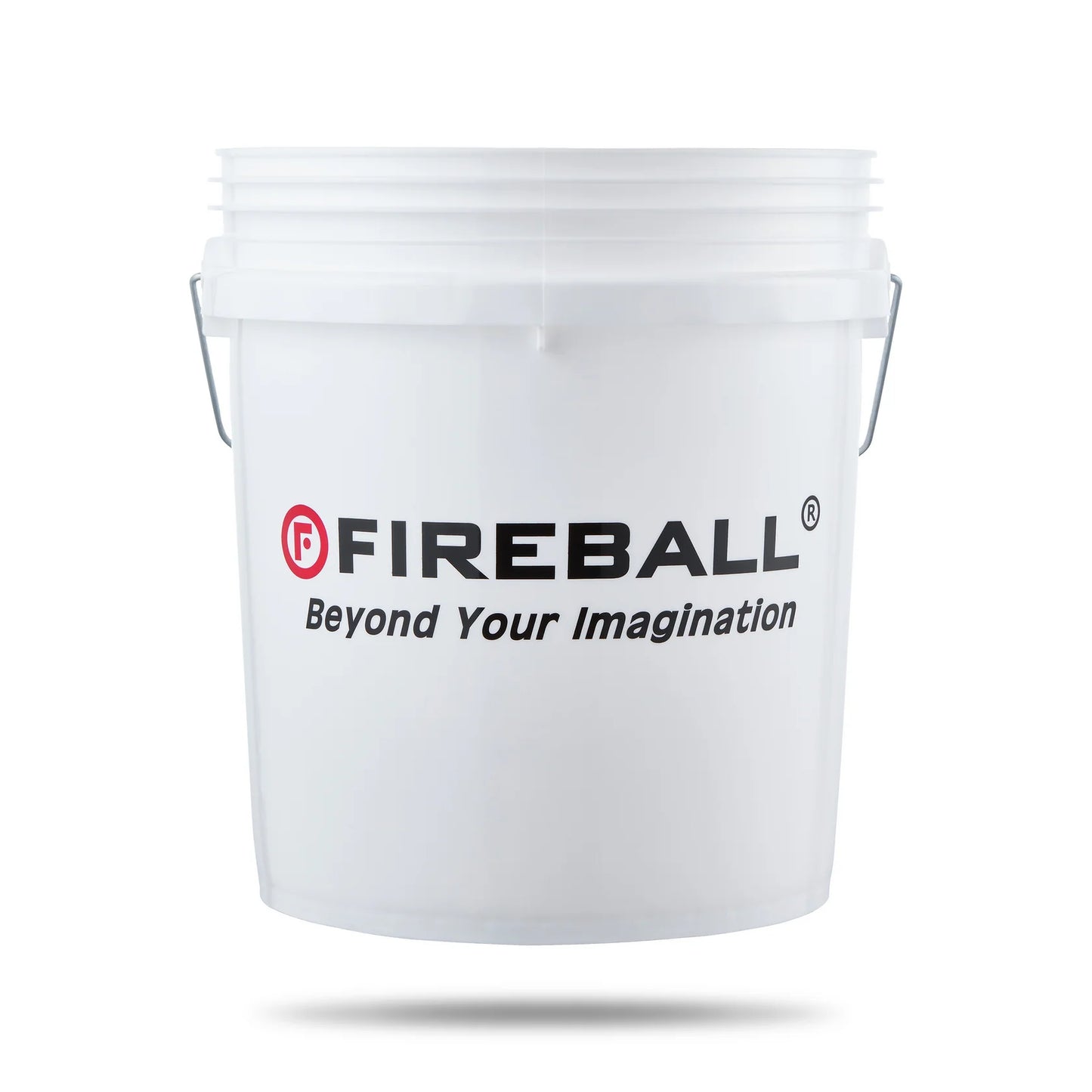 Fireball WASH BUCKET CLEAR WHITE 15L