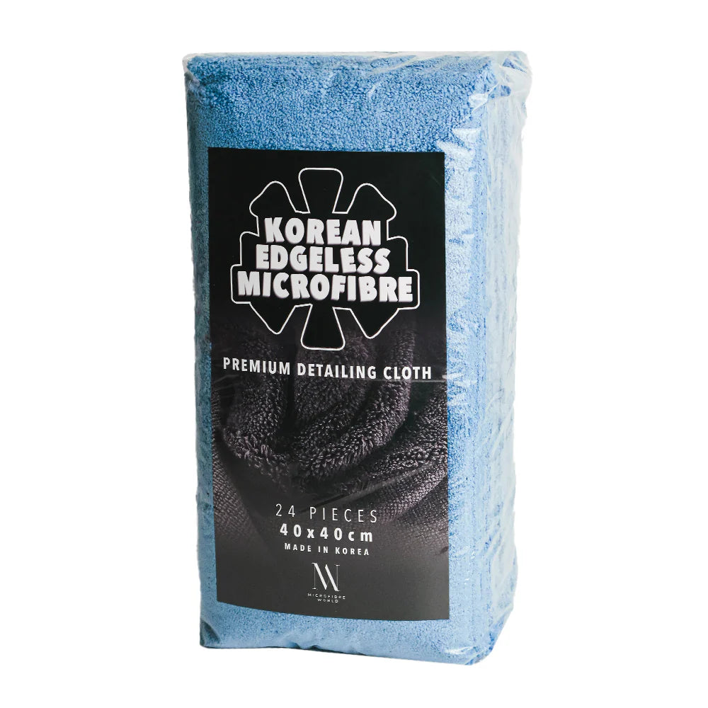 Korean Edgeless 360gsm Blue 40x40cm - Pack of 24