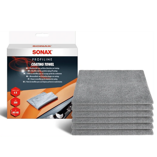 SONAX Ceramic Coating Towel Microfibre (6 pcs)