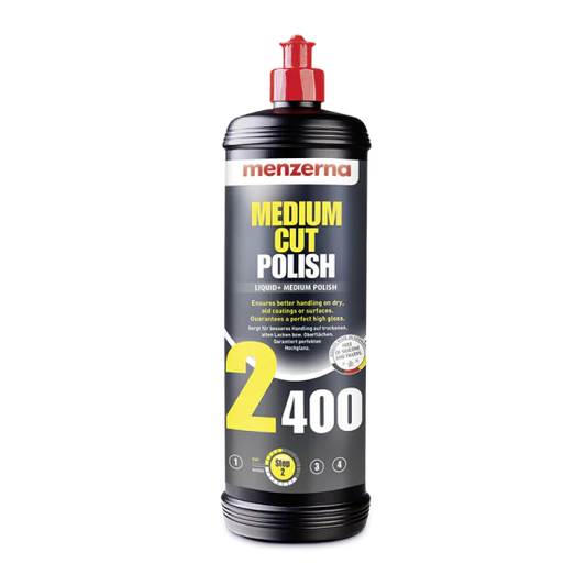 Menzerna Medium Cut Polish 2400 - 250ml/ 1L