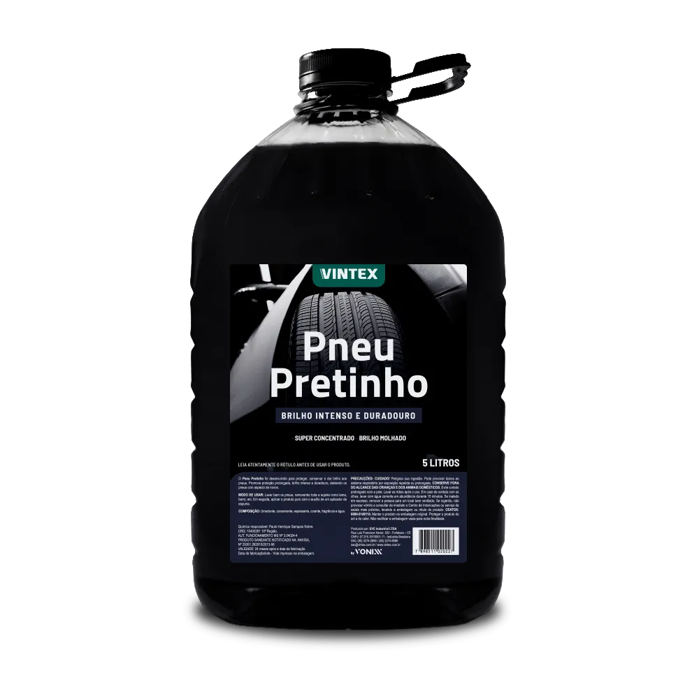 Vonixx Vintex Black Tire (Pneu Pretinho) - 1.5L / 5L