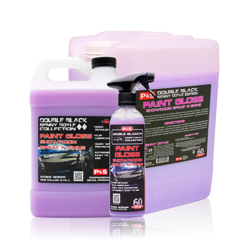 P&S - Paint Gloss Showroom Spray N Shine 473ml/ 3.78L