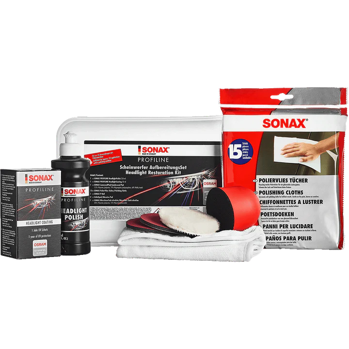 SONAX PROFILINE Headlight Restoration Set