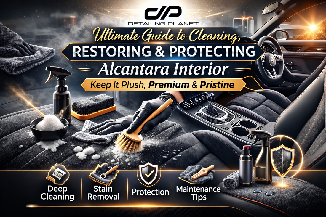 Restore and Protect: Guide to Cleaning and Maintaining Car Alcantara