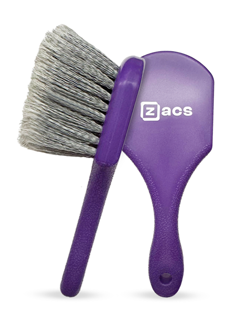 Zacs Rigid Wheel Cleaning Brush Grey