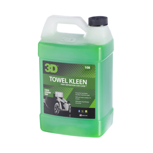 3D Towel Kleen - Premium Microfiber Towel Laundry Detergent - Cleans Towel Life