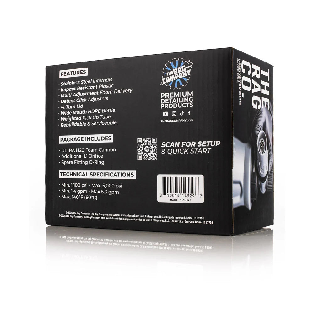 The Rag Company Ultra H2O Foam Cannon