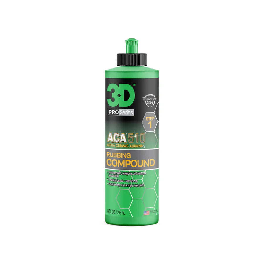 3D Aca 510 Rubbing Compound - 236ml/ 946ml