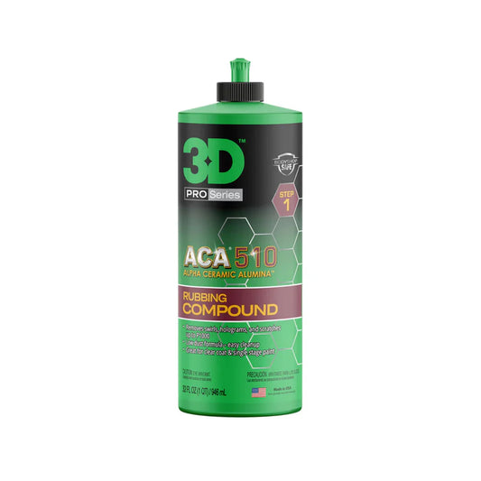 3D Aca 510 Rubbing Compound - 236ml/ 946ml