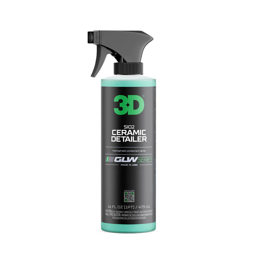 3D GLW Series SiO2 Ceramic Detailer - 473ml / 1.89L