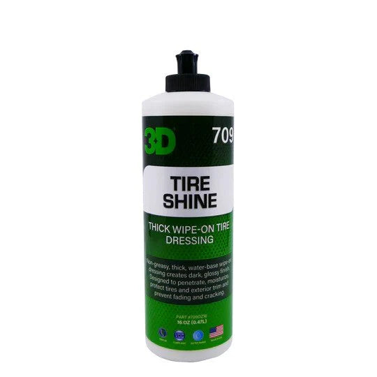 3D Tire Shine - 473mL/ 3.78L