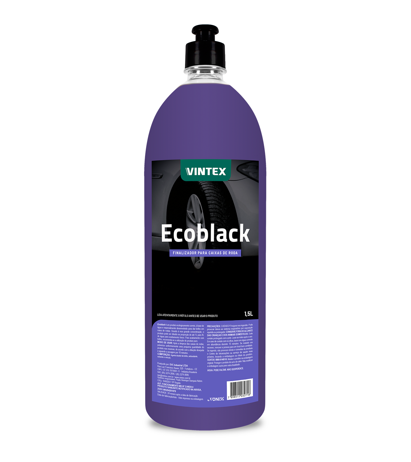 Ecoblack – Finisher for wheel arches 1.5L