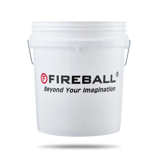 Fireball WASH BUCKET CLEAR WHITE 15L