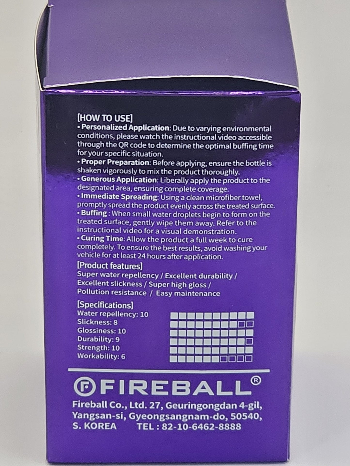 Fireball Shooter (Dark) 100ml Ceramic Coating
