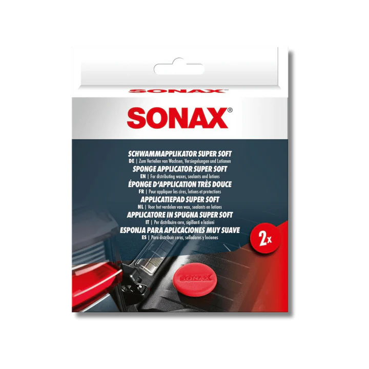 SONAX Sponge Applicator - Super Soft 2 Pack