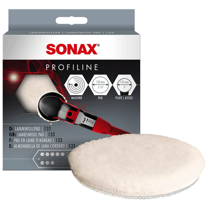 Sonax - Polishing Pad, Lambskin - 13.3cm