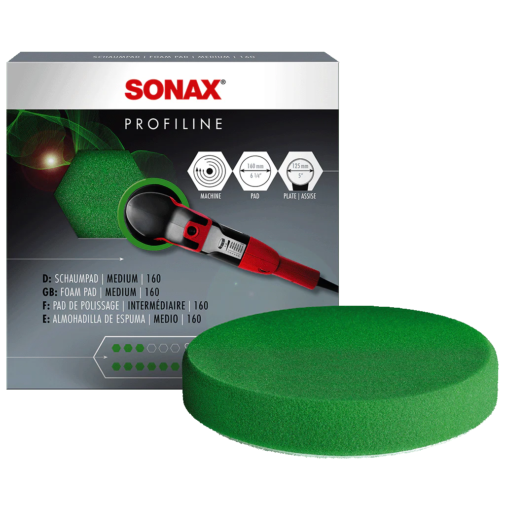 SONAX Polishing
sponge green 160 (medium)