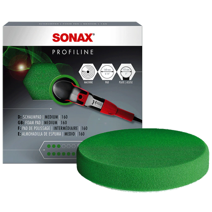 SONAX Polishing
sponge green 160 (medium)