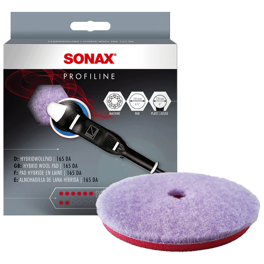 SONAX Profiline Hybrid Wool Cutting Pad 165mm