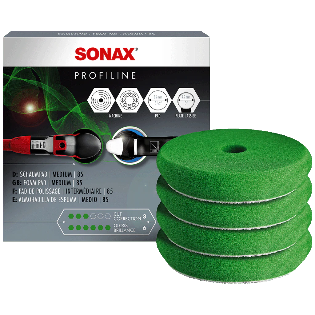 SONAX Foam Pad medium 85 (4 pcs)