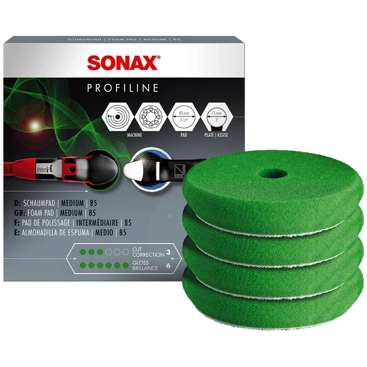 SONAX Foam Pad medium 85 (4 pcs)