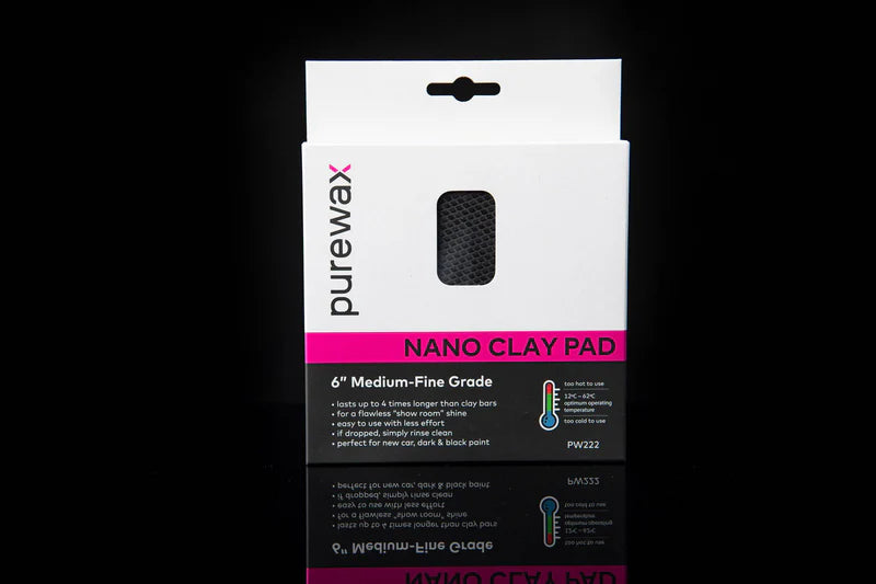 Purewax Nano Clay Pad 6"