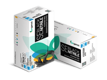 Nitrile Powder Free Gloves Black 100 Pack