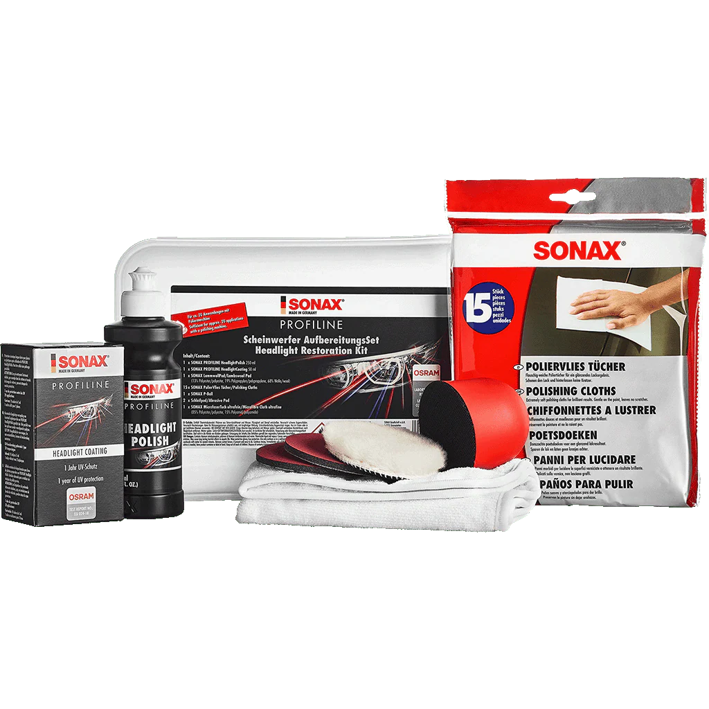 SONAX PROFILINE Headlight Restoration Set